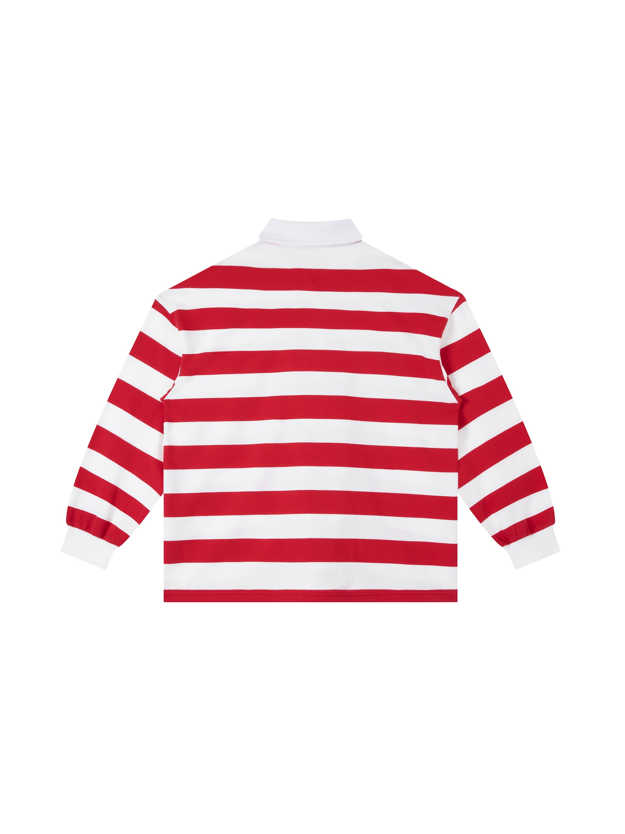 Vior Polo Club Heritage Stripe Polo – Red/White Edition