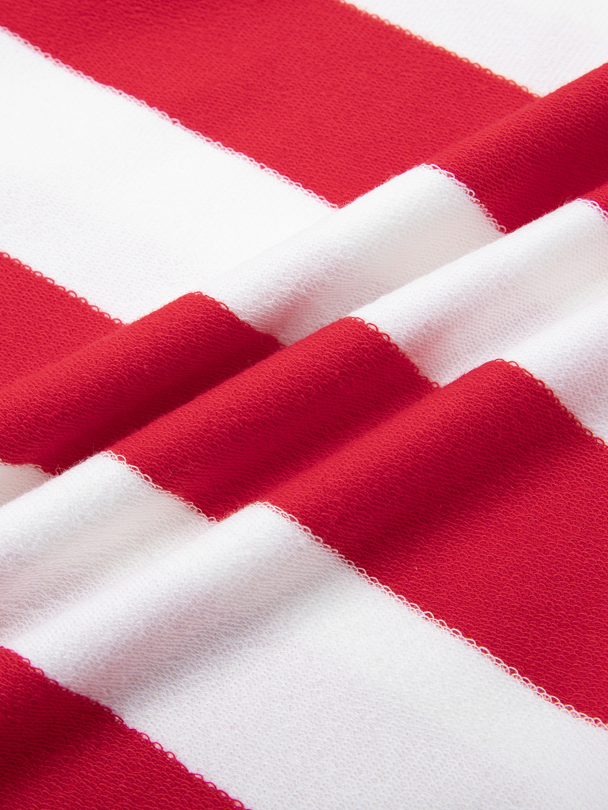 Vior Polo Club Heritage Stripe Polo – Red/White Edition