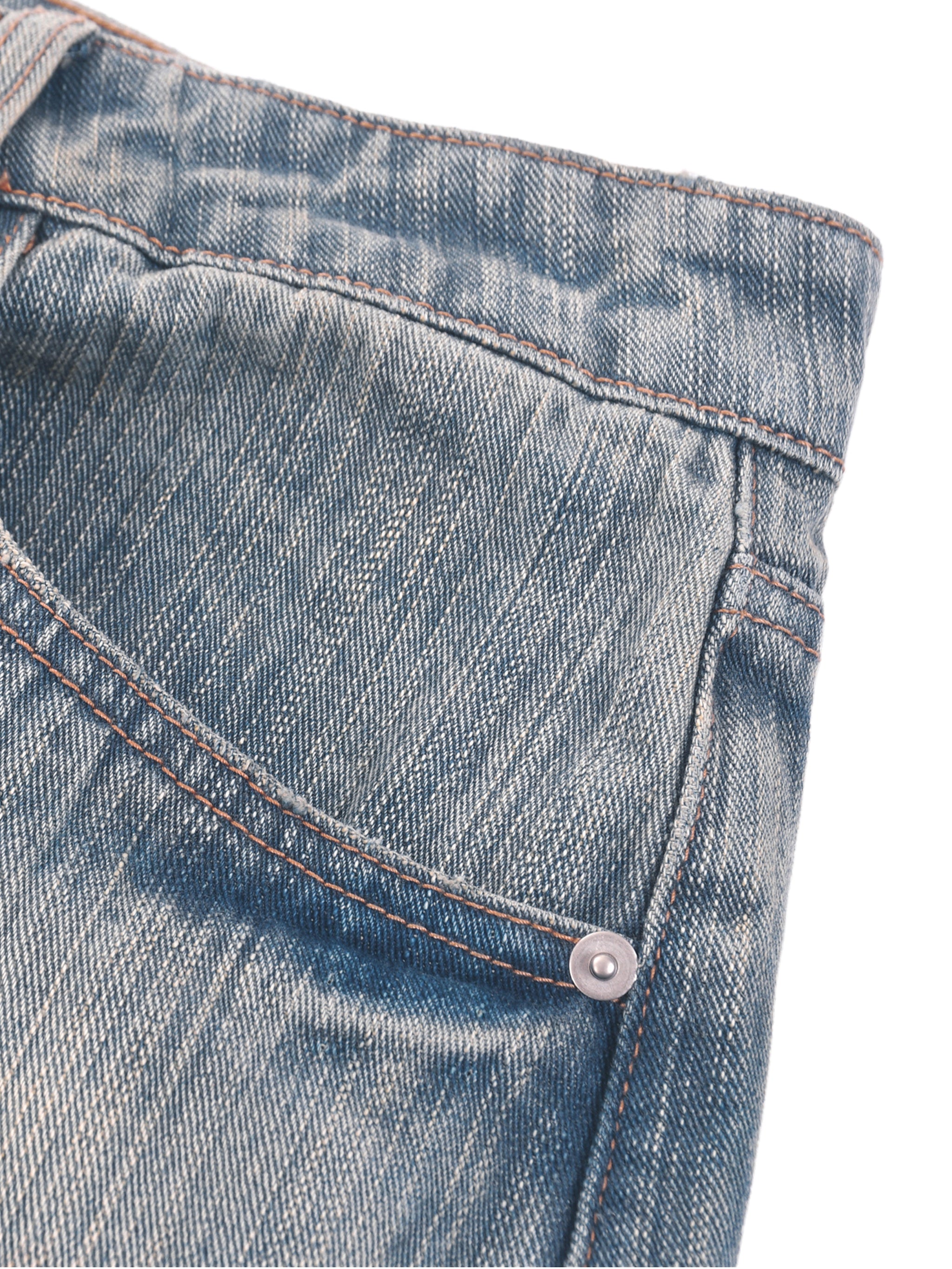 VIOR VR Vintage Distressed Denim