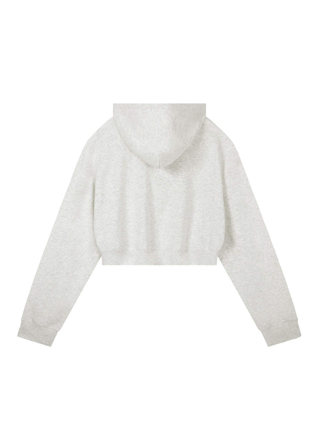 VIOR Cropped Zip Hoodie
