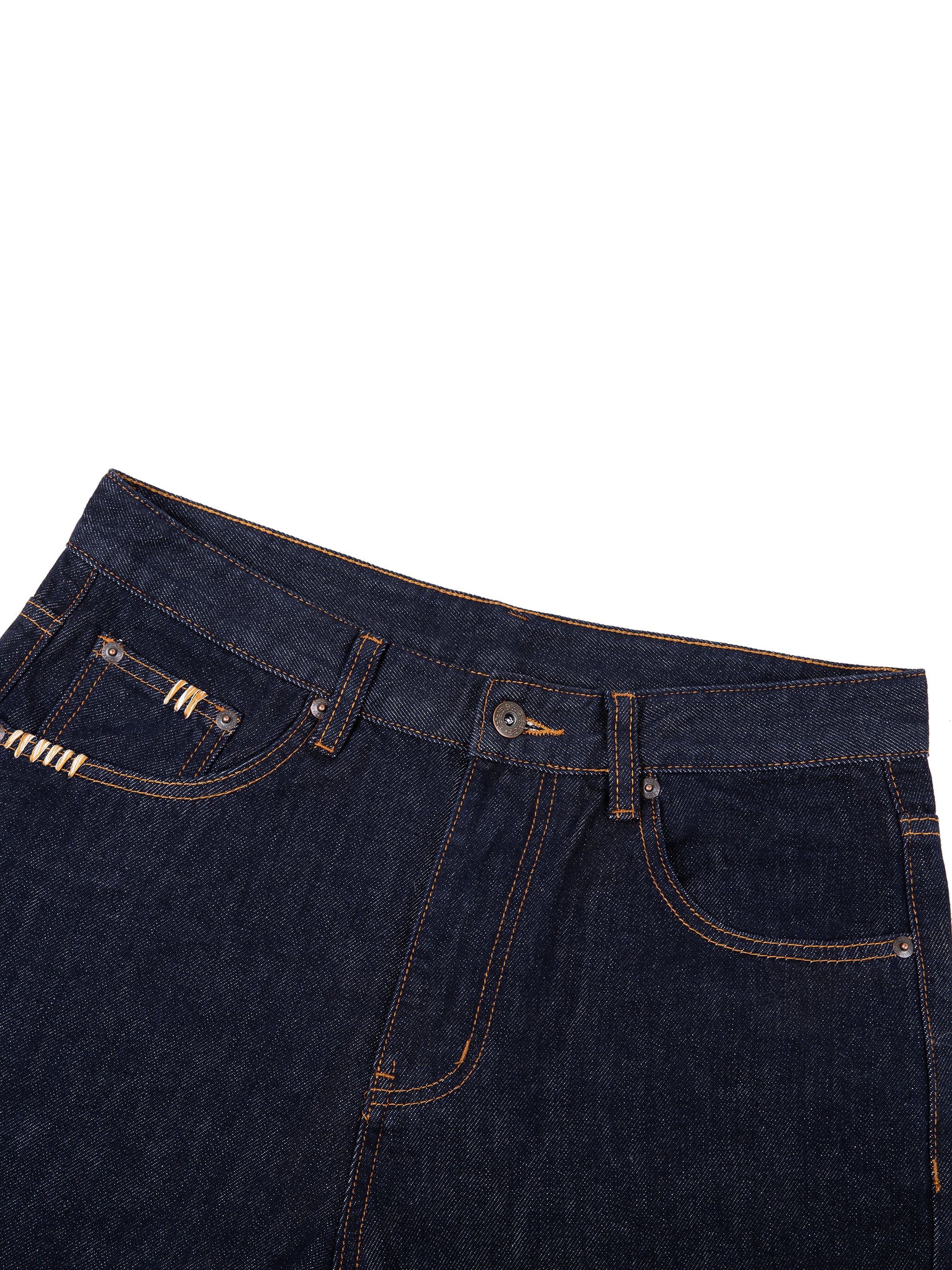 VIOR Midnight Indigo "OBSIDIAN" Straight Denim