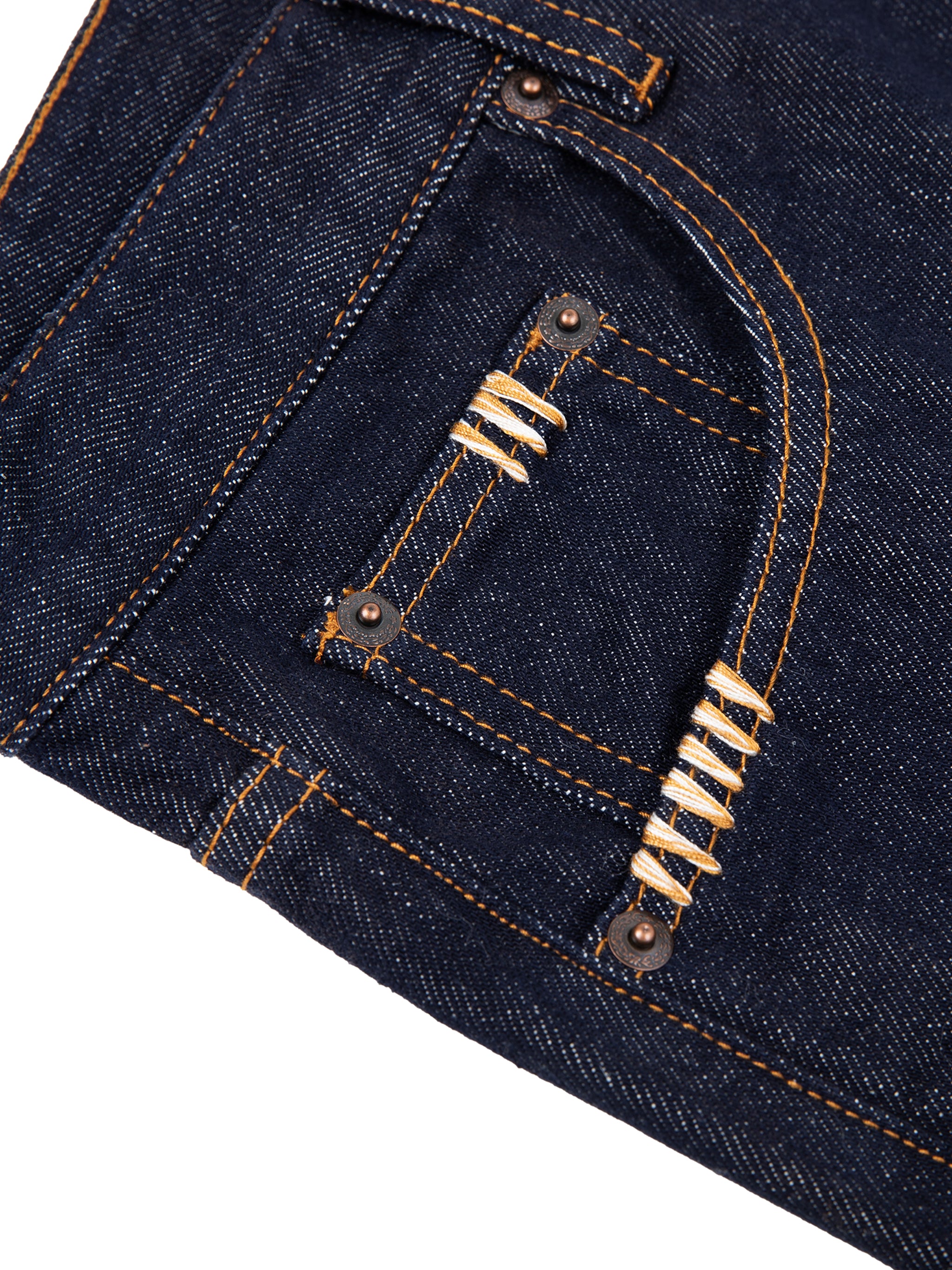 VIOR Midnight Indigo "OBSIDIAN" Straight Denim