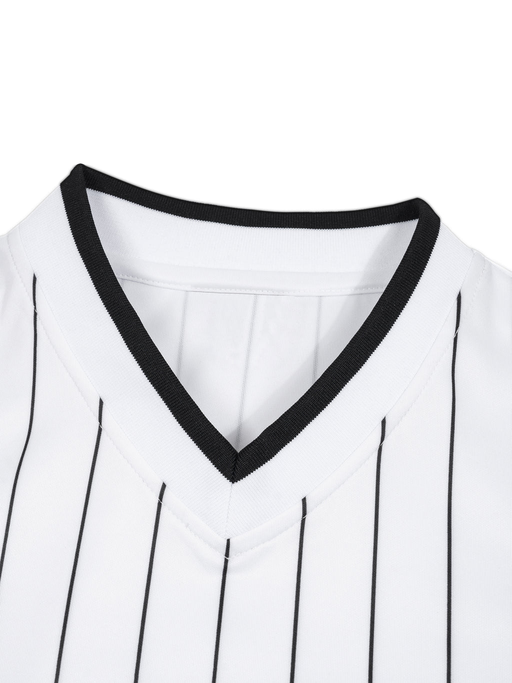Vior Noir Pinstripe Crest Jersey