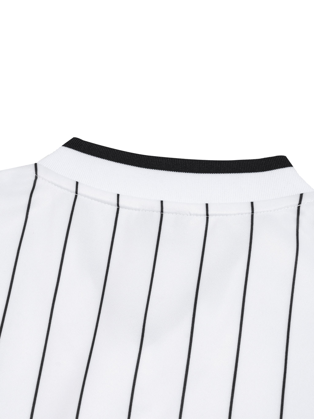 Vior Noir Pinstripe Crest Jersey