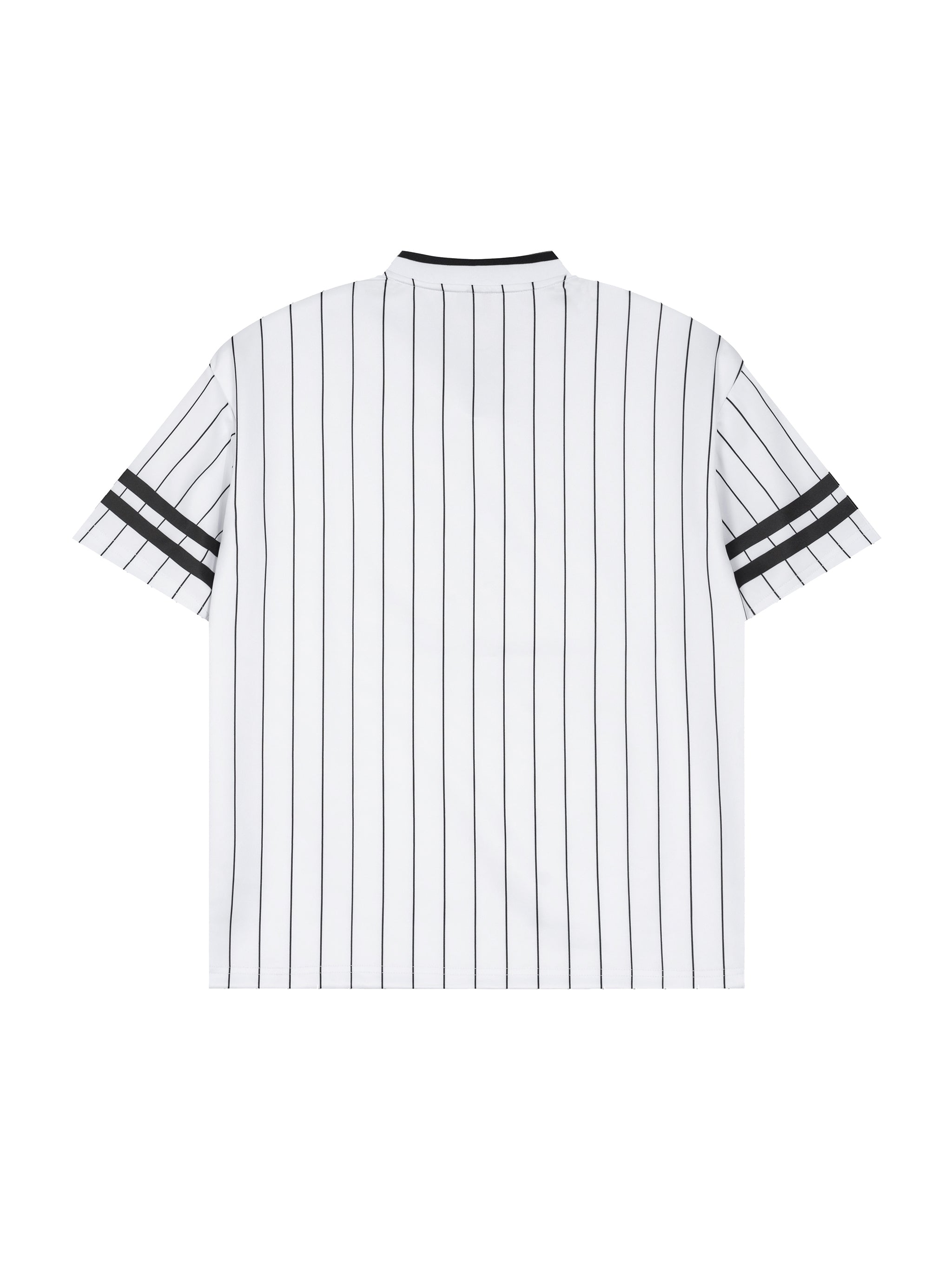 Vior Noir Pinstripe Crest Jersey