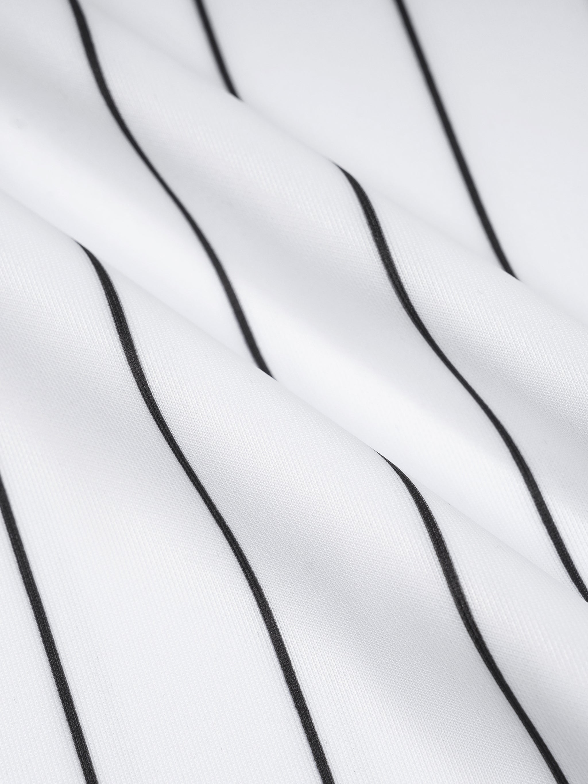 Vior Noir Pinstripe Crest Jersey