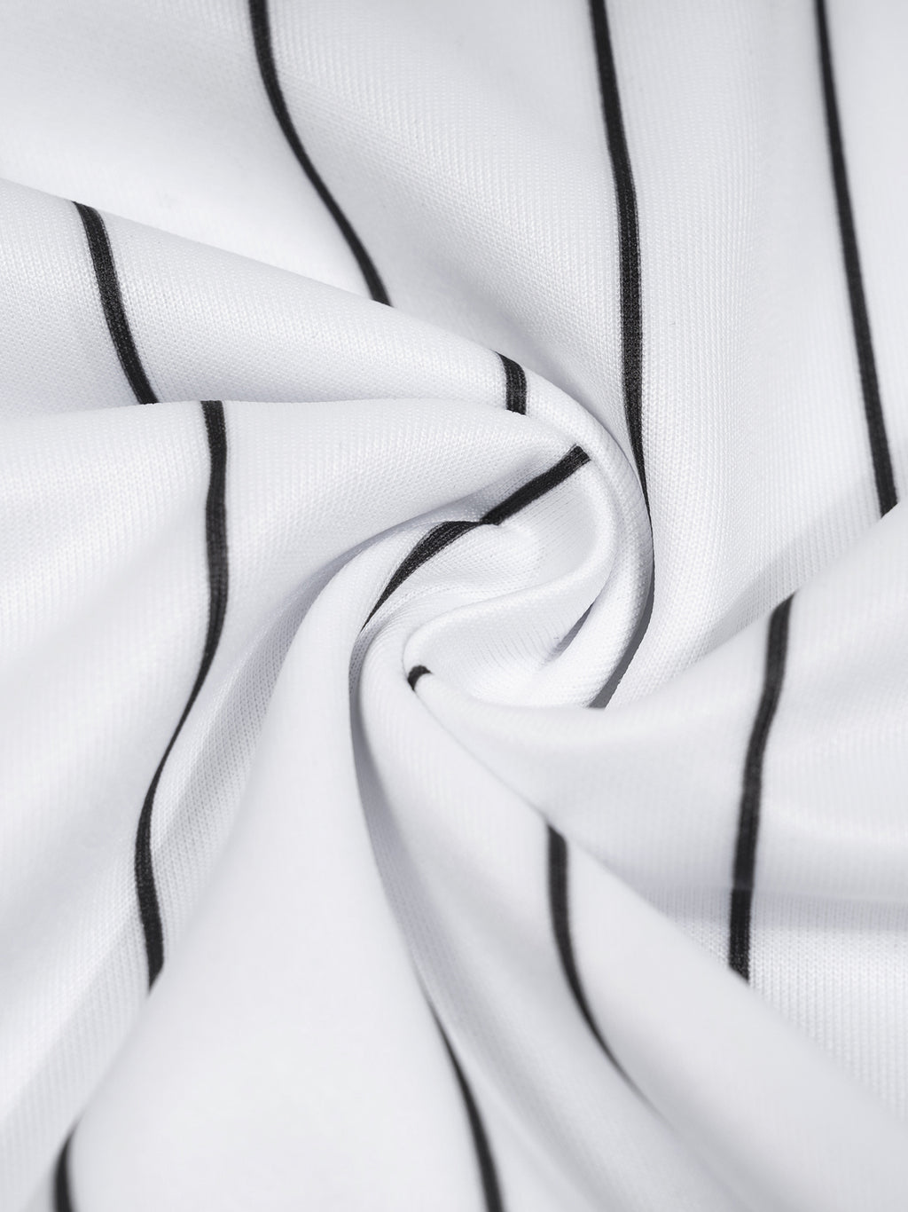 Vior Noir Pinstripe Crest Jersey