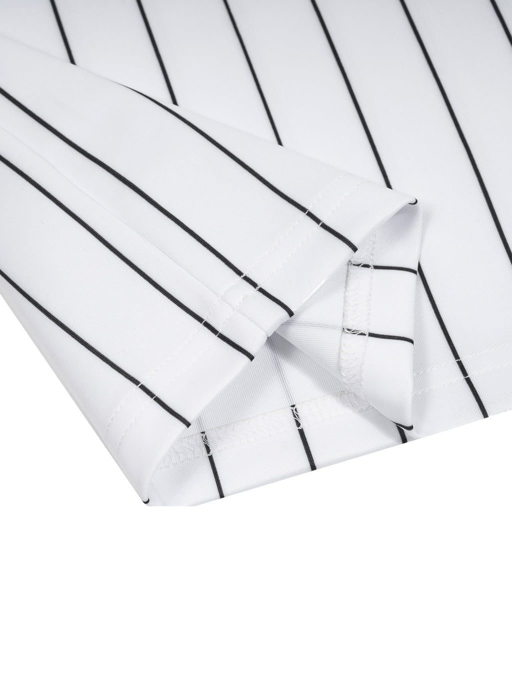 Vior Noir Pinstripe Crest Jersey